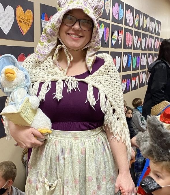 Preschool holds Mother Goose Parade