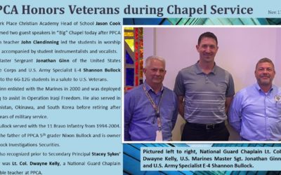 Veterans honored at PPCA