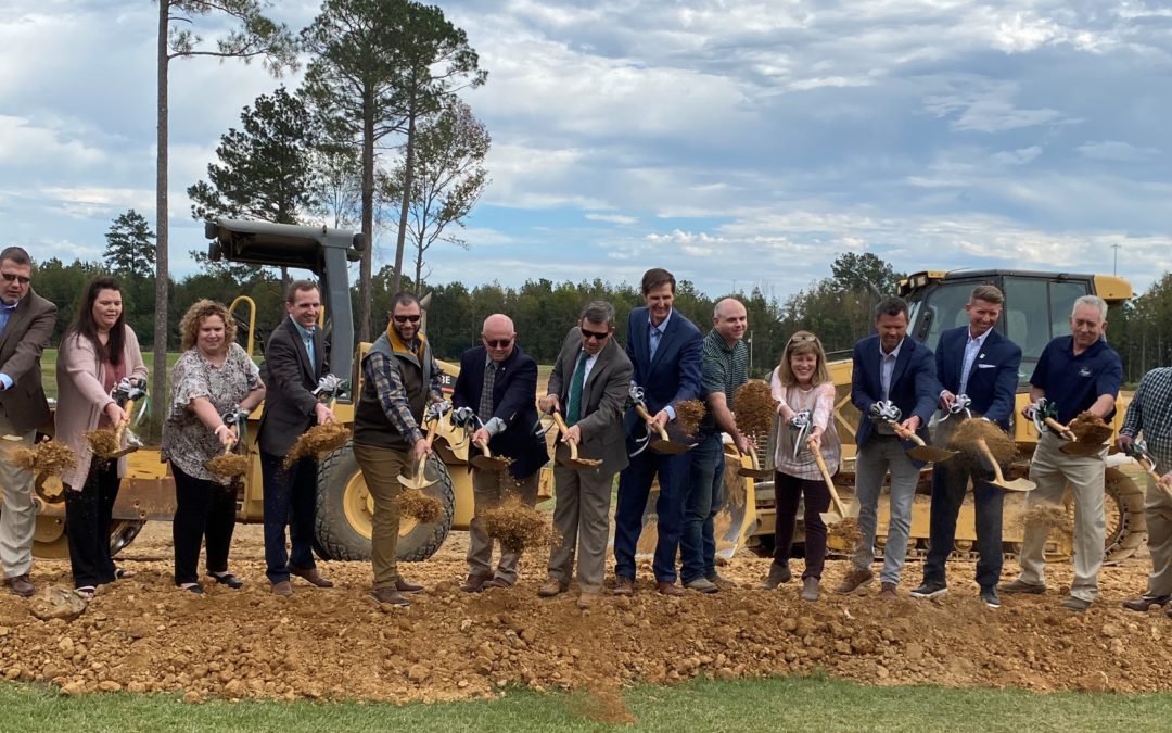 Groundbreaking Ceremony for Phase 2 of Athletic Fields held