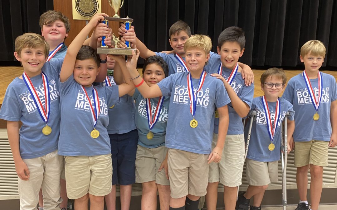 PPCA Chess Team earns First Place at MAIS Tournament